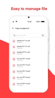 Image to PDF Converter android App screenshot 0