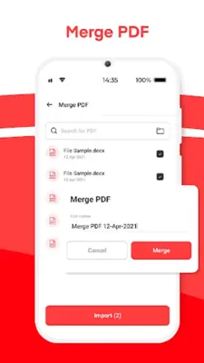 Image to PDF Converter android App screenshot 2